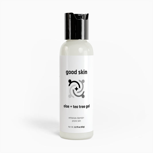 good skin | aloe + tea tree gel