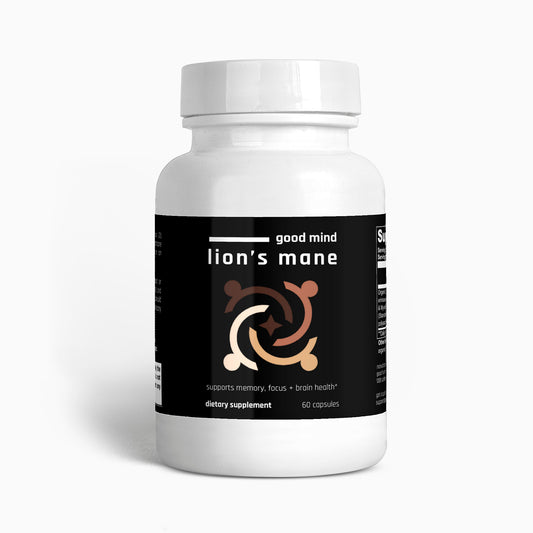 good mind | natural extract | lion's mane mushroom