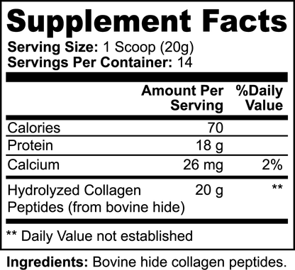 good body | proteins + blends | collagen peptides unflavored