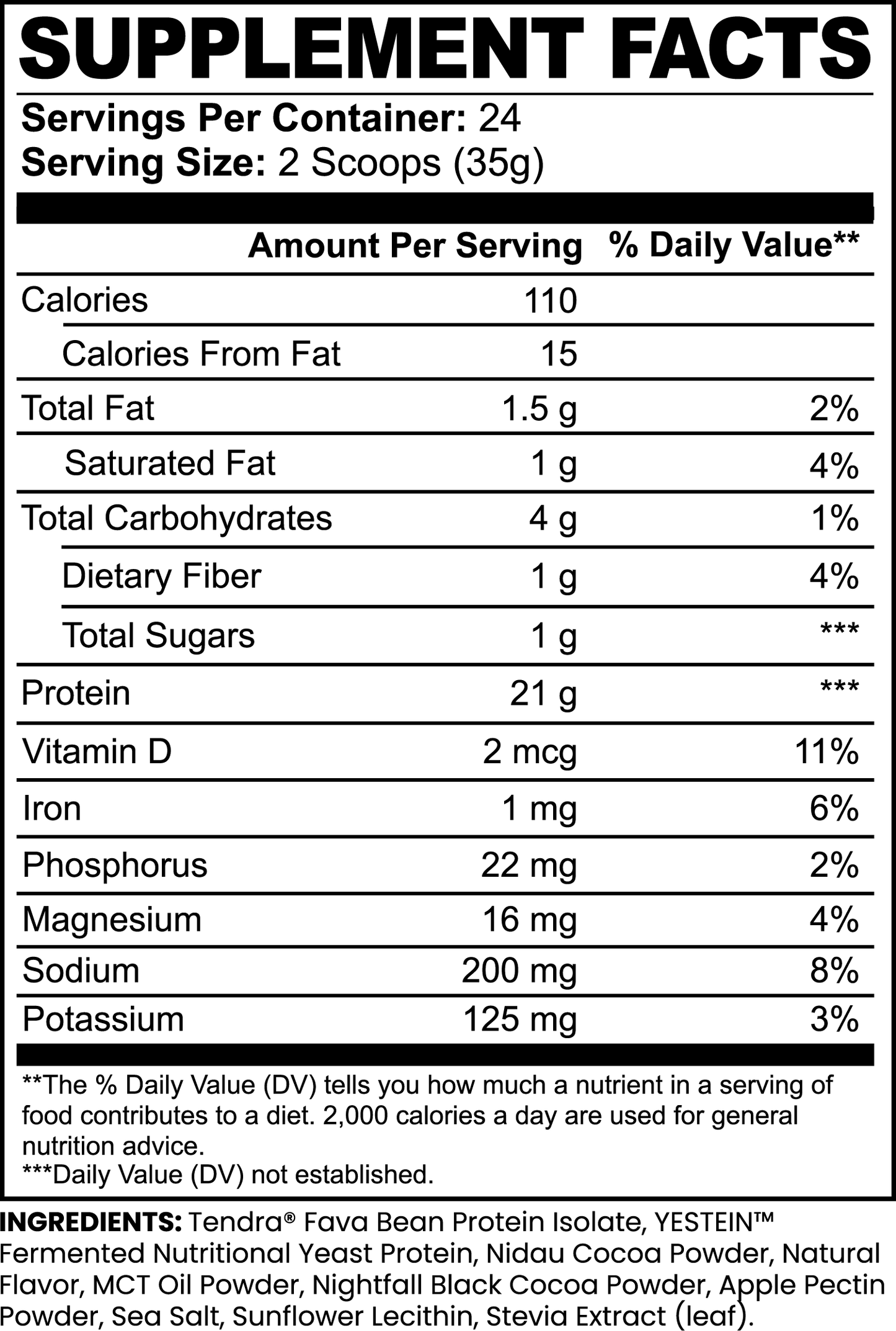 good body | plant protein chocolate