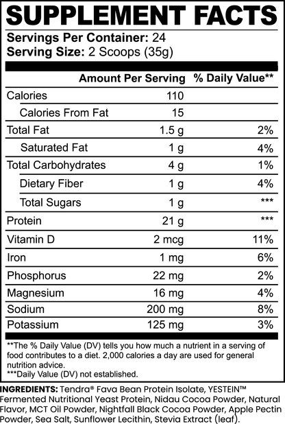 good body | plant protein chocolate