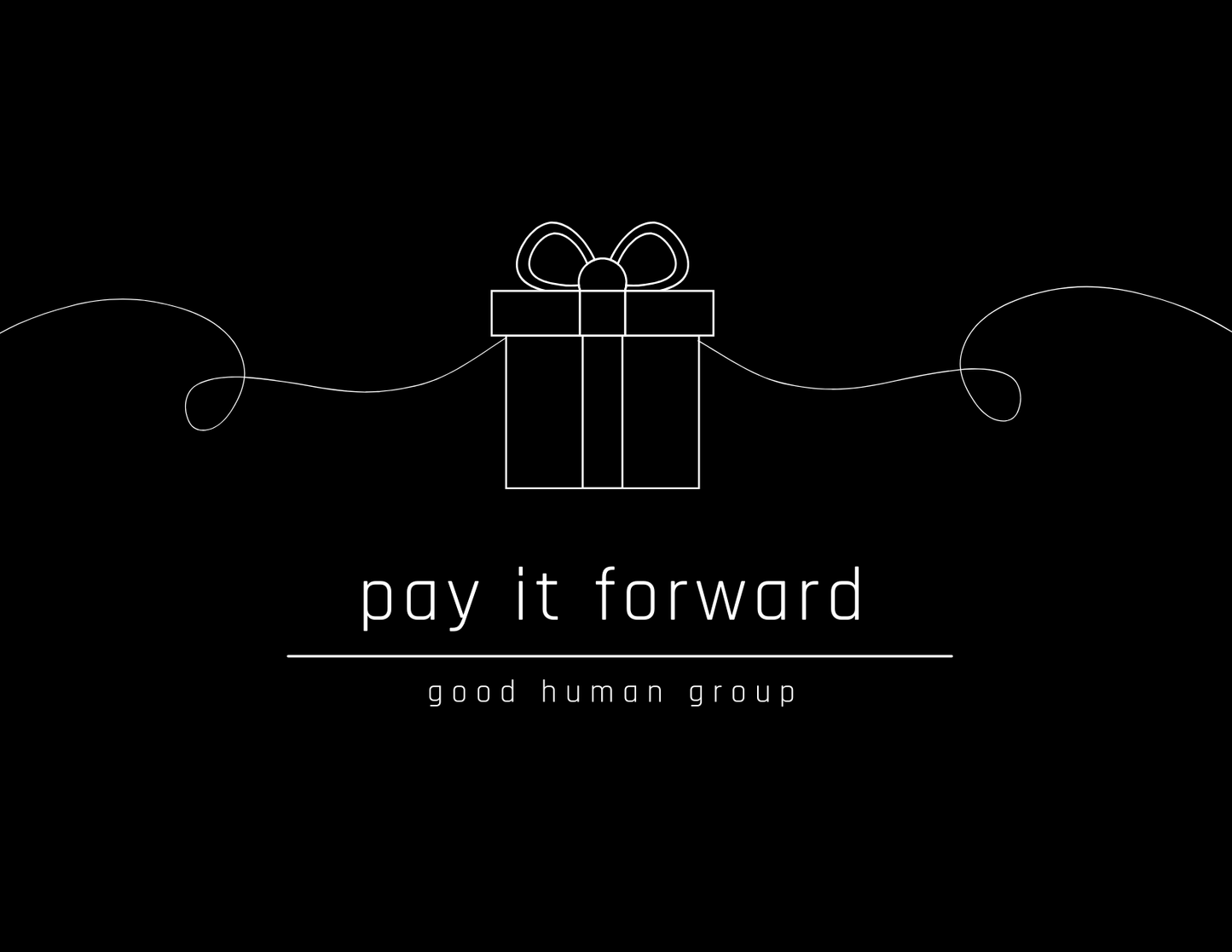 pay it forward | gift card